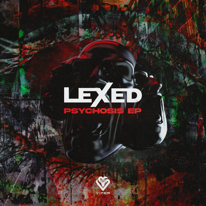 Psychosis EP album by Lexed - Drum and Bass Cover Art