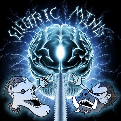 Electric Mind album by Screamarts - Drum and Bass Cover Art