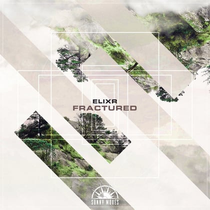 Fractured // Not With You album by Elixr & Toddlah - Drum and Bass Cover Art