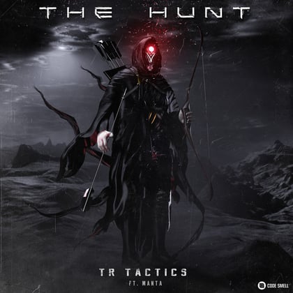 The Hunt album by TR Tactics - Drum and Bass Cover Art
