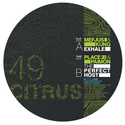 Exhale / The Perfect Host album by Mefjus - Drum and Bass Cover Art