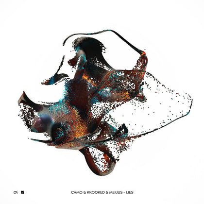 Lies album by Camo & Krooked & Mefjus - Drum and Bass Cover Art