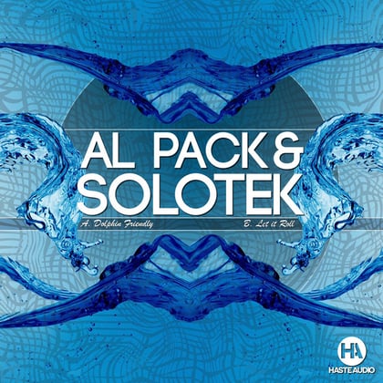 Dolphin Friendly / Let It Roll album by Al Pack & Solotek - Drum and Bass Cover Art