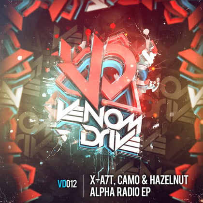 Alpha Radio EP album by Camo - Drum and Bass Cover Art