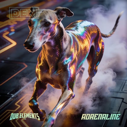Adrenaline album by Dub Elements - Drum and Bass Cover Art