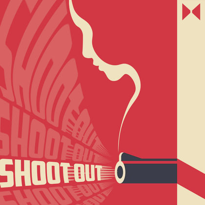 Shoot Out album by DJ Cali & Dr Meaker - Drum and Bass Cover Art
