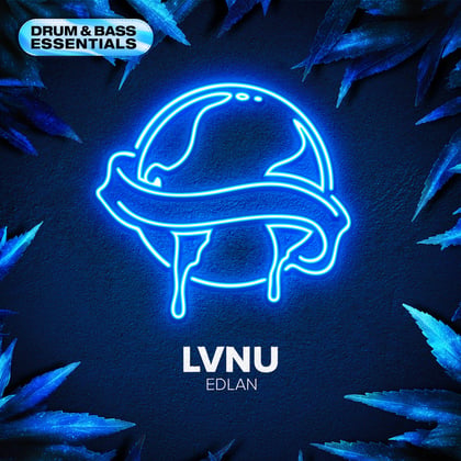 LVNU album by Edlan - Drum and Bass Cover Art
