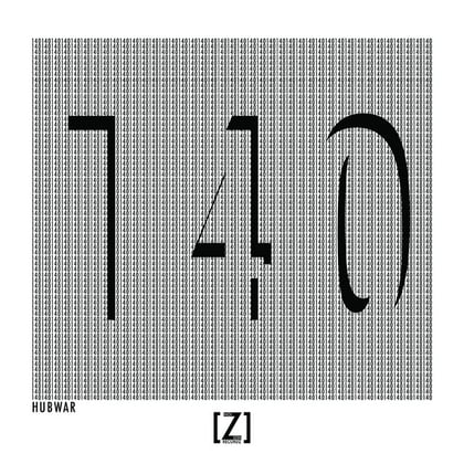 140 album by Hubwar - Drum and Bass Cover Art