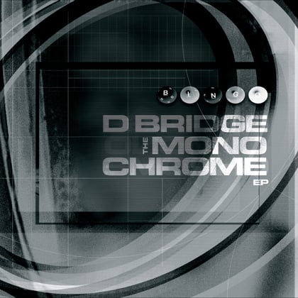 The Monochrome EP album by dBridge - Drum and Bass Cover Art