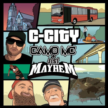 C-city album by Camo MC - Drum and Bass Cover Art
