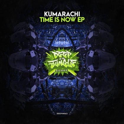 Time Is Now album by Kumarachi - Drum and Bass Cover Art