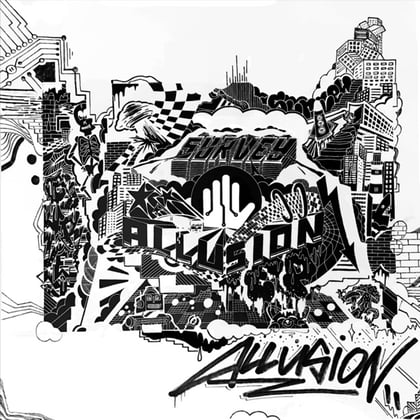 Allusion album by Survey & Theory - Drum and Bass Cover Art
