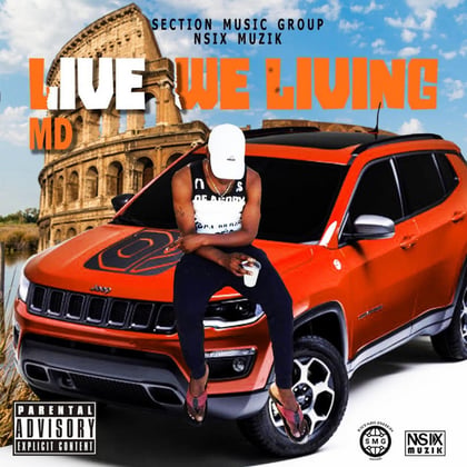 Life We Living album by MD - Drum and Bass Cover Art