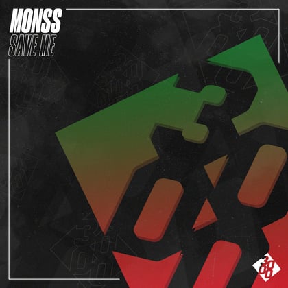 Save Me album by MONSS - Drum and Bass Cover Art