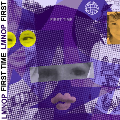 FIRST TIME album by LMNOP - Drum and Bass Cover Art