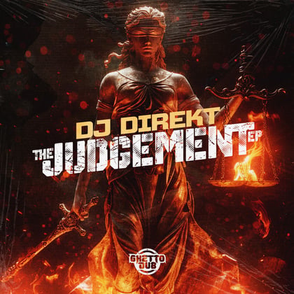 The Judgement EP album by DJ Direkt - Drum and Bass Cover Art