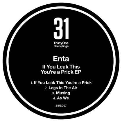 If You Leak This You’re a Prick EP album by enta - Drum and Bass Cover Art