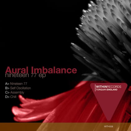 Nineteen 77 album by Aural Imbalance - Drum and Bass Cover Art