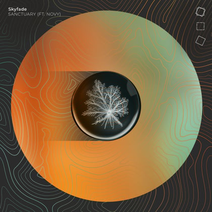 Sanctuary album by Skyfade - Drum and Bass Cover Art