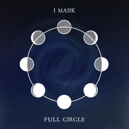 Full Circle album by J Majik - Drum and Bass Cover Art