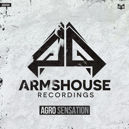 Sensation album by Agro - Drum and Bass Cover Art