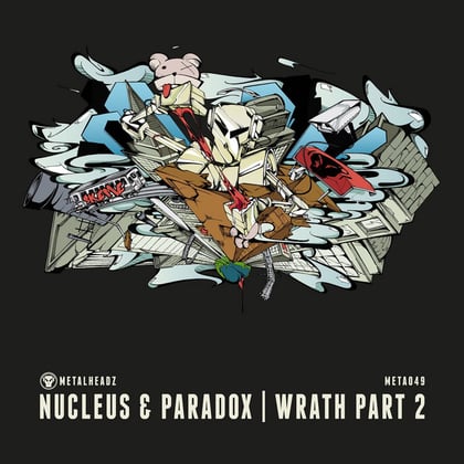 Wrath, Pt. 2 album by Paradox - Drum and Bass Cover Art