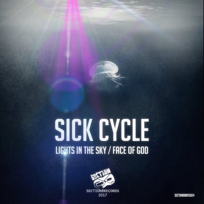 Lights in the Sky / Face of God album by Sick Cycle - Drum and Bass Cover Art