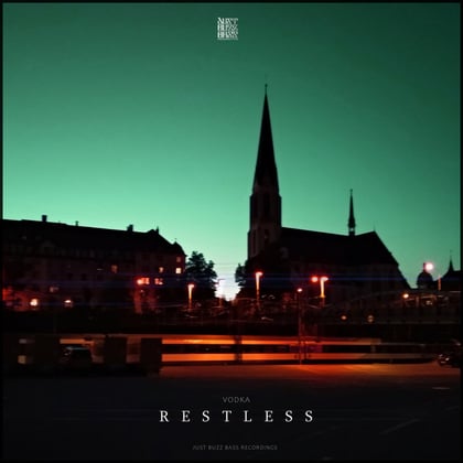 RESTLESS album by Vodkah - Drum and Bass Cover Art