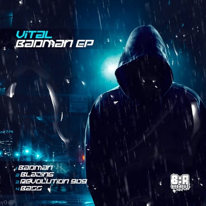 BADMAN EP album by Vital - Drum and Bass Cover Art