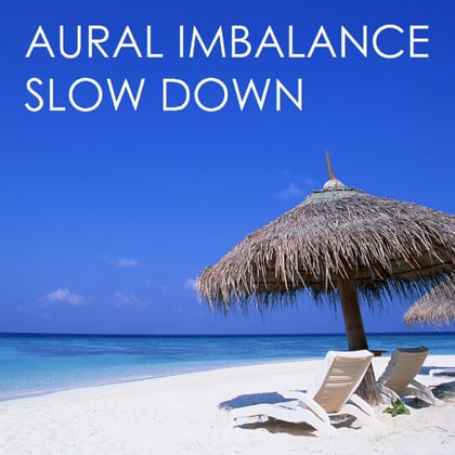 Slow Down album by Aural Imbalance - Drum and Bass Cover Art