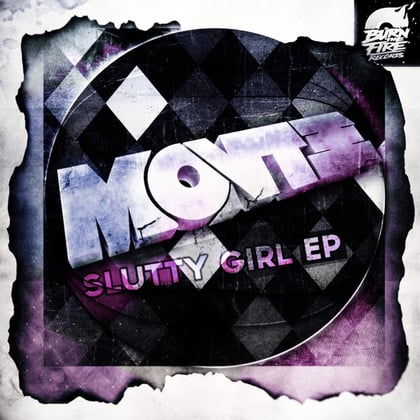 Slutty Girl album by Montée - Drum and Bass Cover Art