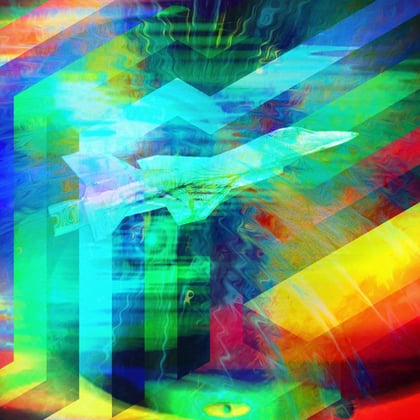 3D Mesh album by Xkernel - Drum and Bass Cover Art