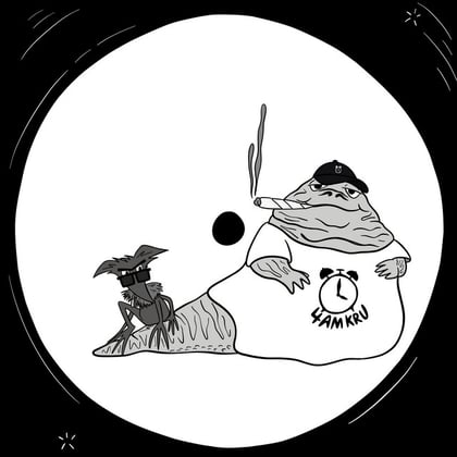 Wutt album by 4am Kru - Drum and Bass Cover Art