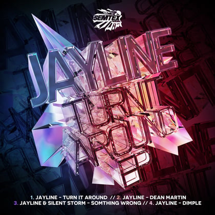 Turn It Around . album by Jayline - Drum and Bass Cover Art