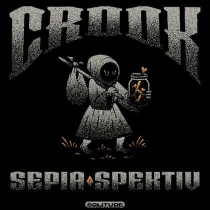 Crook album by Spektiv - Drum and Bass Cover Art