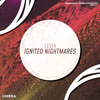 Ignited Nightmares album by Levia - Drum and Bass Cover Art