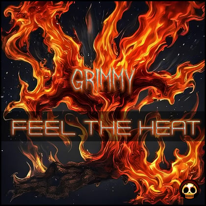 Feel The Heat album by Grimmy - Drum and Bass Cover Art
