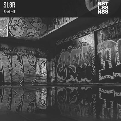 Backroll album by Sl8r - Drum and Bass Cover Art