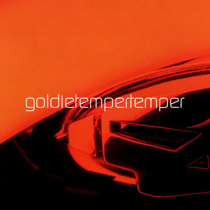 Temper Temper album by Goldie - Drum and Bass Cover Art