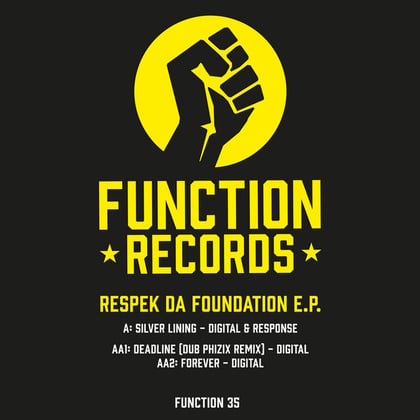 Function035 album by Digital & Response - Drum and Bass Cover Art