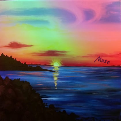 Muse album by Rizla - Drum and Bass Cover Art
