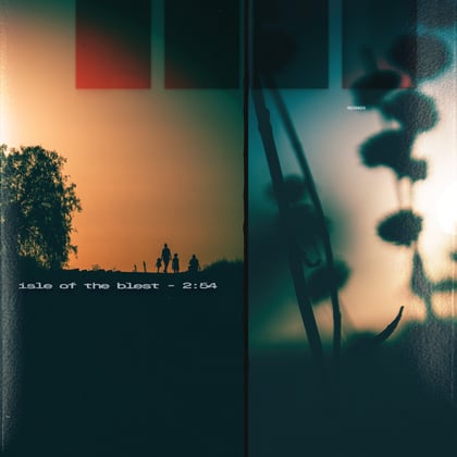 isle of the blest album by Machinedrum - Drum and Bass Cover Art