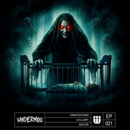 Lullaby album by Vandermou - Drum and Bass Cover Art