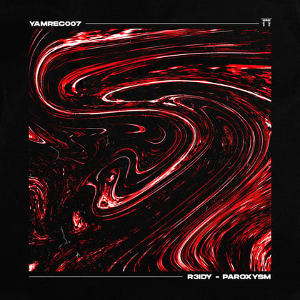 Paroxysm album by R3IDY - Drum and Bass Cover Art