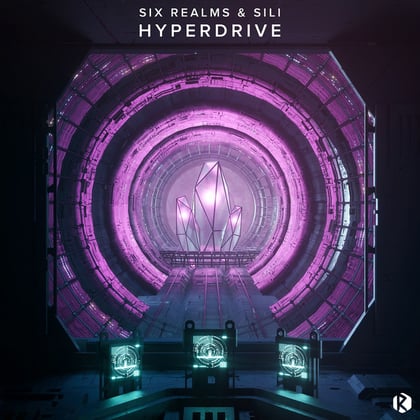 Hyperdrive album by SiLi - Drum and Bass Cover Art