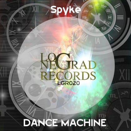 Dance Machine album by Spyke - Drum and Bass Cover Art