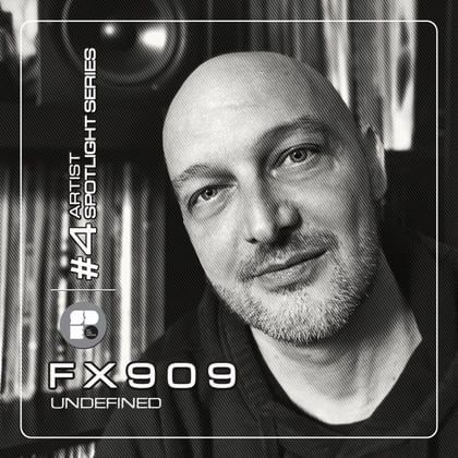 Undefined LP: Artist Spotlight Series #4 album by FX909 - Drum and Bass Cover Art