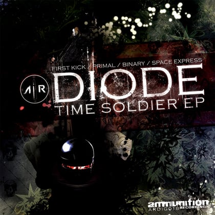 Time Soldier EP album by Diode - Drum and Bass Cover Art