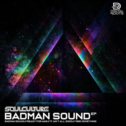 Badman Sound album by Soulculture - Drum and Bass Cover Art