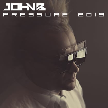 Pressure 2019 album by John B - Drum and Bass Cover Art